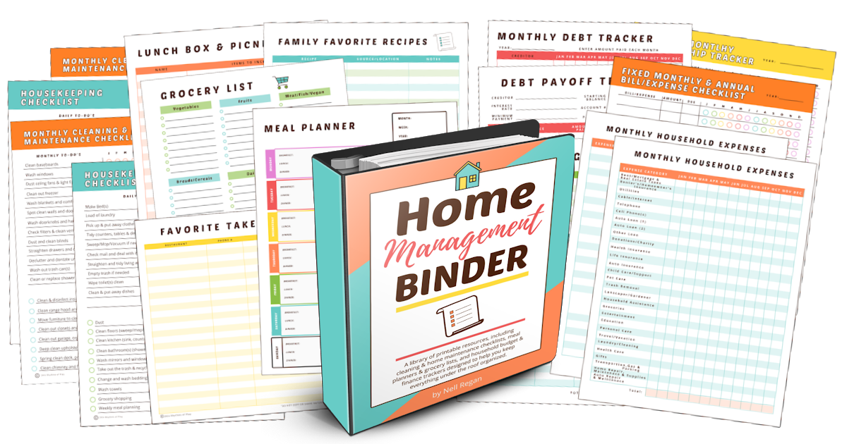 Home management binder discount